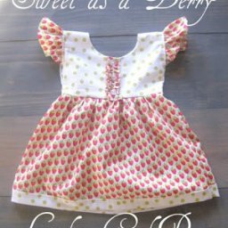 Sweet as a Berry Little Girl Dress