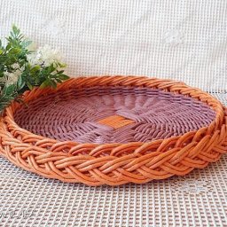 Recycled Newspaper Tubes Tray