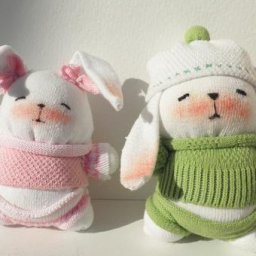 Easy DIY Sock Bunny