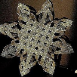 Woven Paper Tree Topper