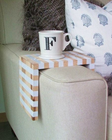 DIY Striped Drink Perch DIY Striped Drink Perch