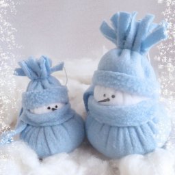 How to Make a Felt Snowman