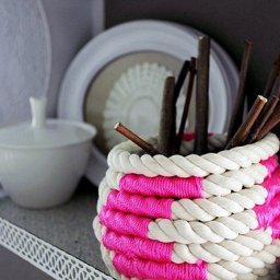 DIY Simple Rope Vase