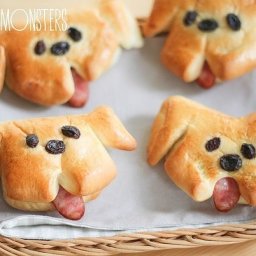 Doggy Sausage Bread Bun