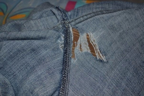 How to Darn Jeans