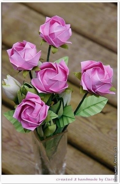 How to DIY Pretty Origami Rose How to DIY Pretty Origami Rose