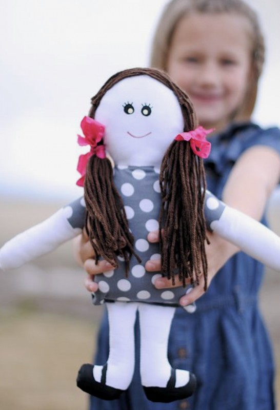 Easy Fabric Rag Doll