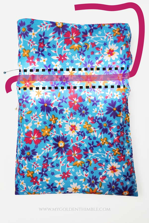 How To Make A Lined Drawstring Bag In Different Sizes.