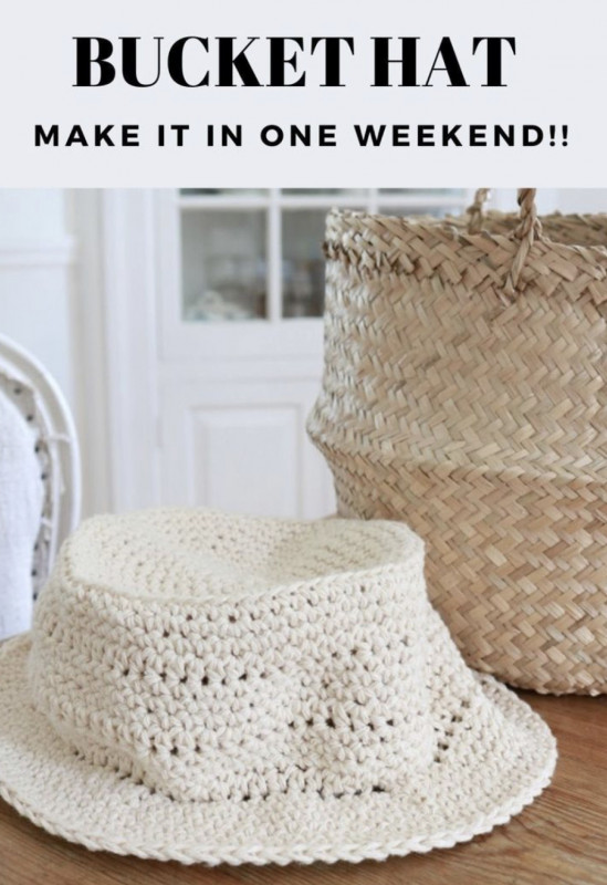 How to Crochet a Bucket Hat