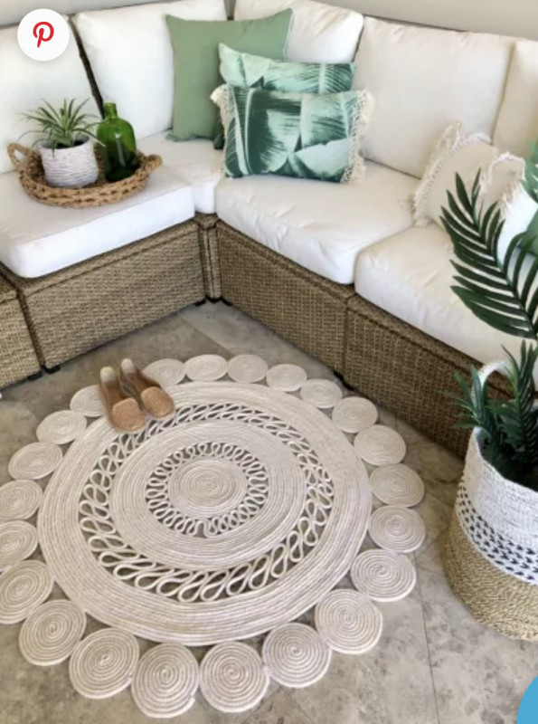 Super Easy Rope Rug