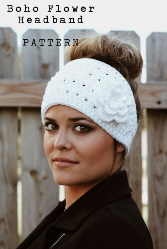 Boho Flower Headband