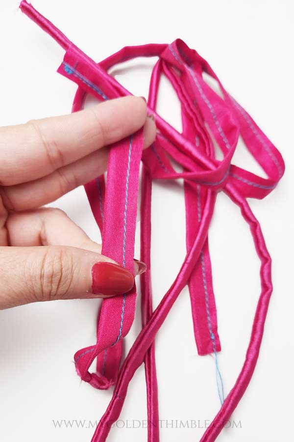 How To Make A Lined Drawstring Bag In Different Sizes.