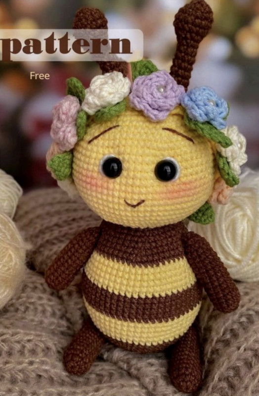 Lovely Bee Amigurumi