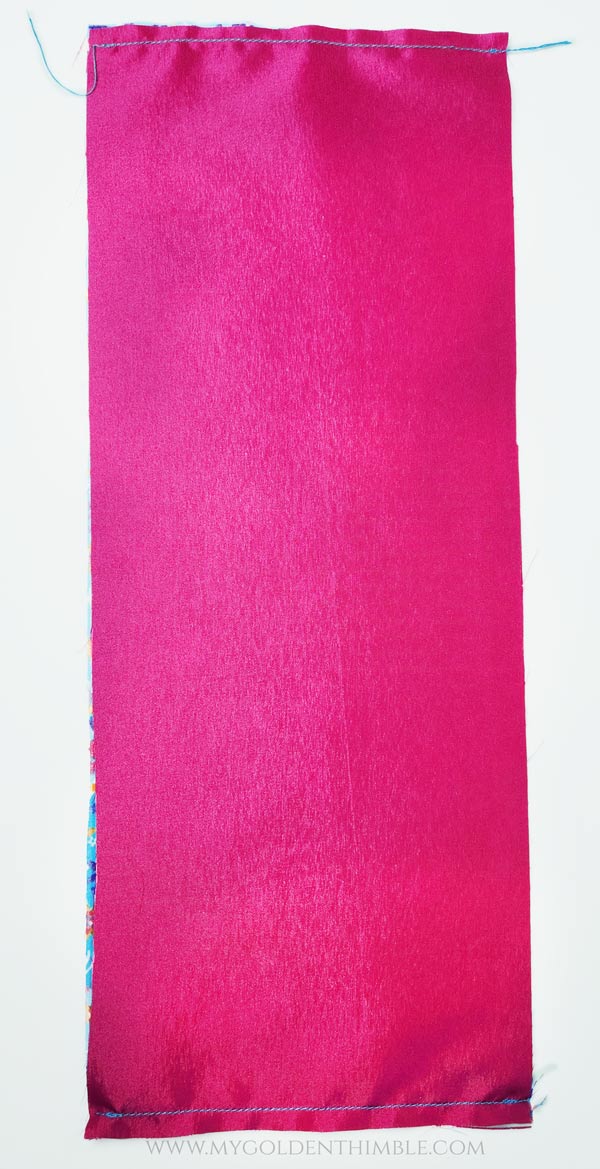 How To Make A Lined Drawstring Bag In Different Sizes.