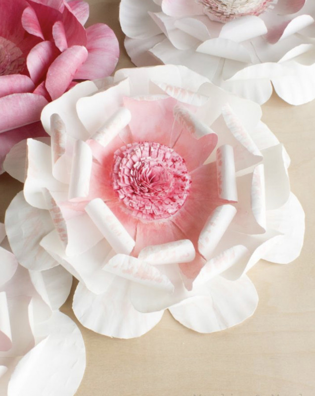 Paper Plate Flowers